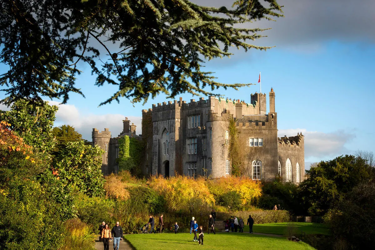The gardens and parkland at Birr Castle in County Offaly
